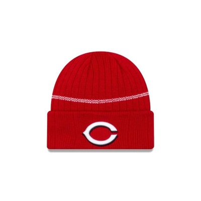Cincinnati Reds Gorra | New Era MLB Sport Knit Beanie Mexico - Rojos